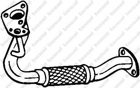 Труба выхлопного газа BOSAL 823901