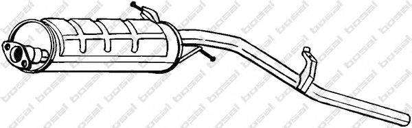 Глушитель выхлопных газов конечный BOSAL 282-357