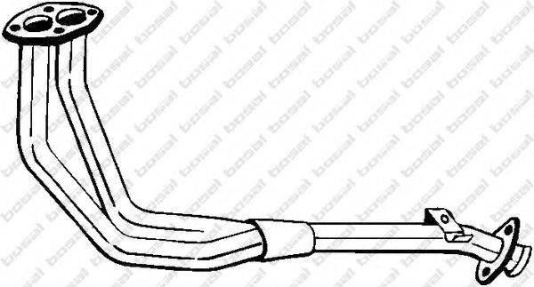 Труба выхлопного газа BOSAL 783-011