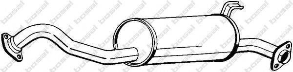 Средний глушитель выхлопных газов BOSAL 281651