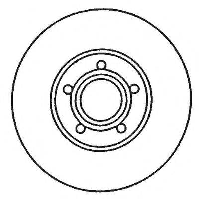 Тормозной диск JURID 562052JC
