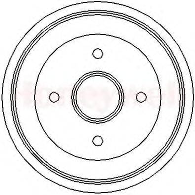 Тормозной барабан BENDIX 329043B