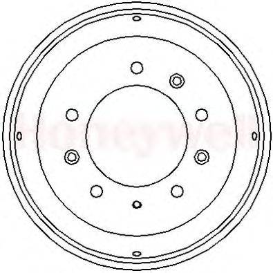 Тормозной барабан BENDIX 329065B