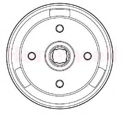 Тормозной барабан BENDIX 329176B