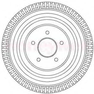 Тормозной барабан BENDIX 329278B