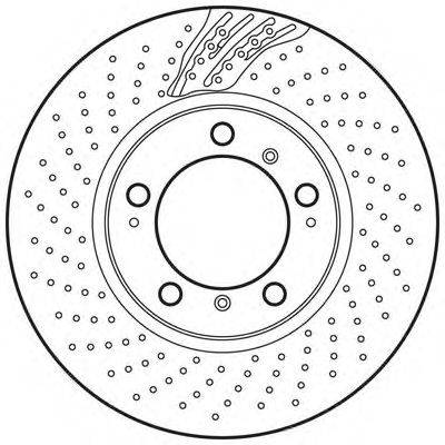 Тормозной диск BENDIX 562668BC