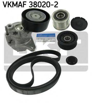 Поликлиновой ременный комплект SKF VKMAF 38020-2