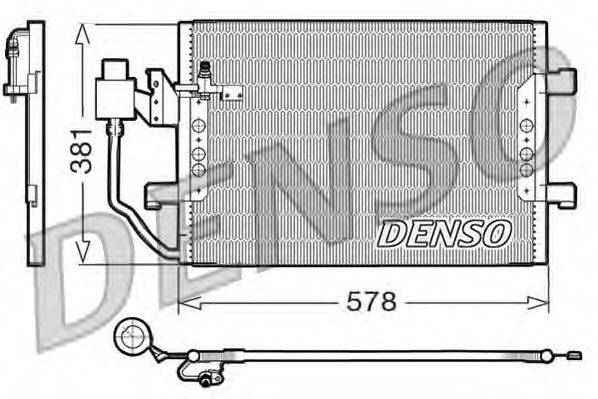 Конденсатор, кондиционер DENSO DCN17001