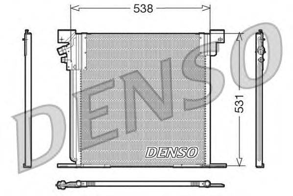 Конденсатор, кондиционер DENSO DCN17030