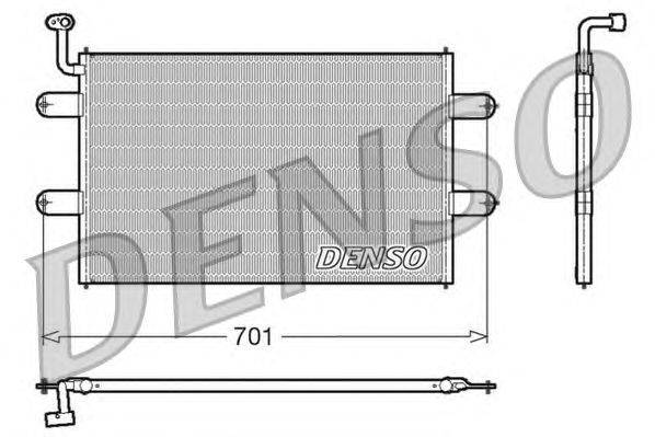 Конденсатор, кондиционер DENSO DCN27003