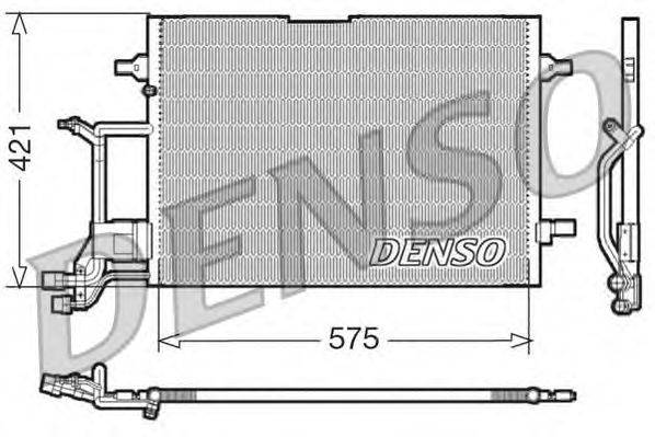 Конденсатор, кондиционер DENSO DCN32016