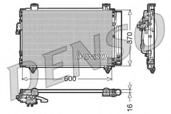 Конденсатор, кондиционер DENSO DCN50014