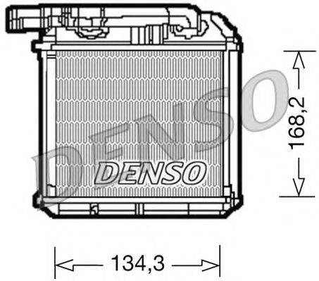 Теплообменник, отопление салона DENSO DRR28001