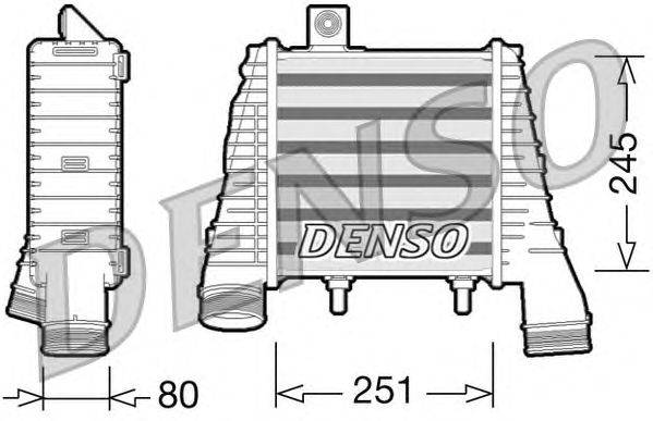 Интеркулер DENSO DIT02008