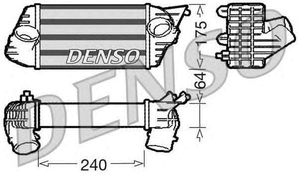 Интеркулер DENSO DIT09120