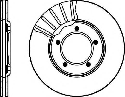 Тормозной диск MINTEX MDC288