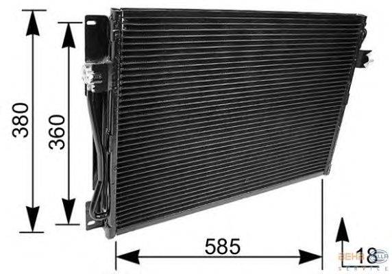 Конденсатор, кондиционер HELLA 8FC 351 036-091