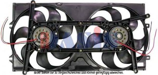 Вентилятор, охлаждение двигателя AKS DASIS VW7504