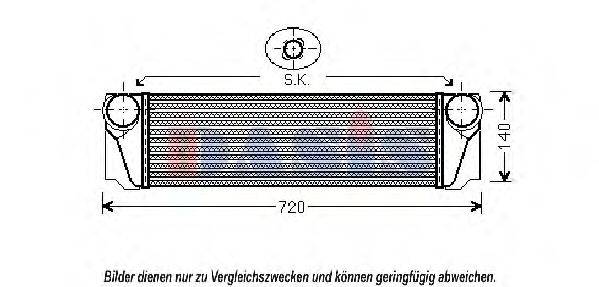 Интеркулер AKS DASIS 057015N
