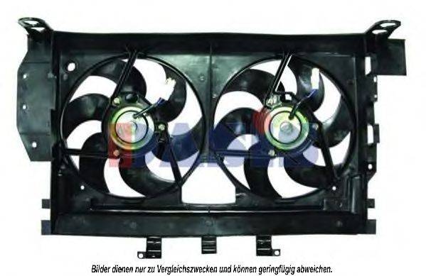 Вентилятор, охлаждение двигателя AKS DASIS 068012N