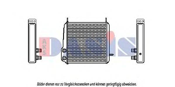 масляный радиатор, двигательное масло AKG 100865