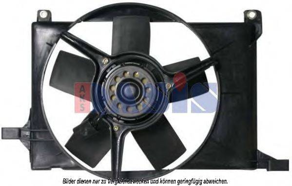 Вентилятор, охлаждение двигателя AKS DASIS GA201805