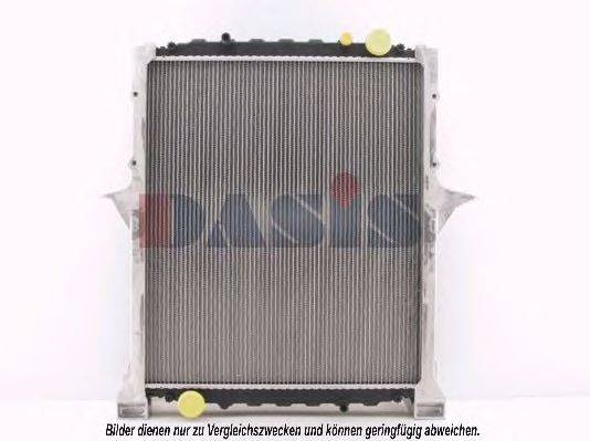 Радиатор, охлаждение двигателя AKS DASIS 262110N