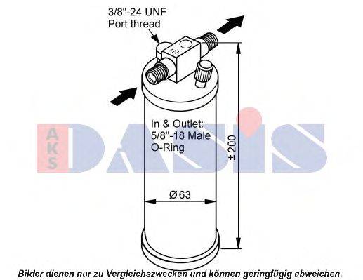 Осушитель, кондиционер AKS DASIS 800362N