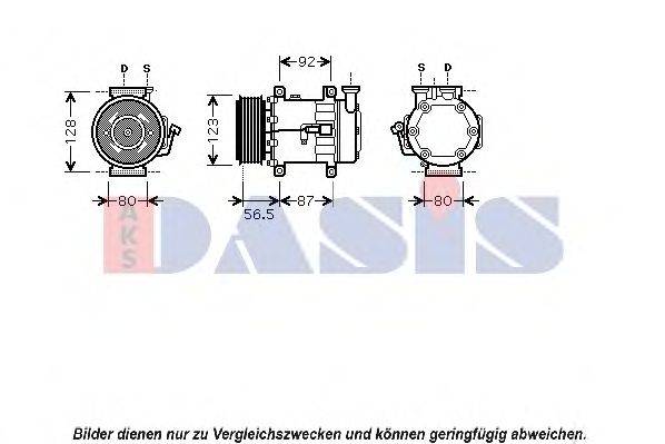 Компрессор, кондиционер AKS DASIS 851429N