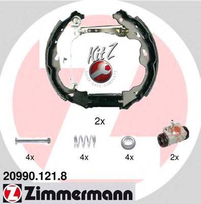 Комплект тормозных колодок ZIMMERMANN 20990.121.8