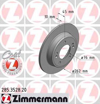 Тормозной диск ZIMMERMANN 285.3528.20