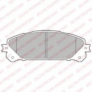 Комплект тормозных колодок, дисковый тормоз FMSI-VERBAND 24452