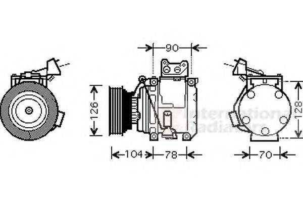 Компрессор, кондиционер SCHLIECKMANN 6053K466