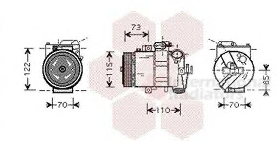 Компрессор, кондиционер SCHLIECKMANN 6058K240