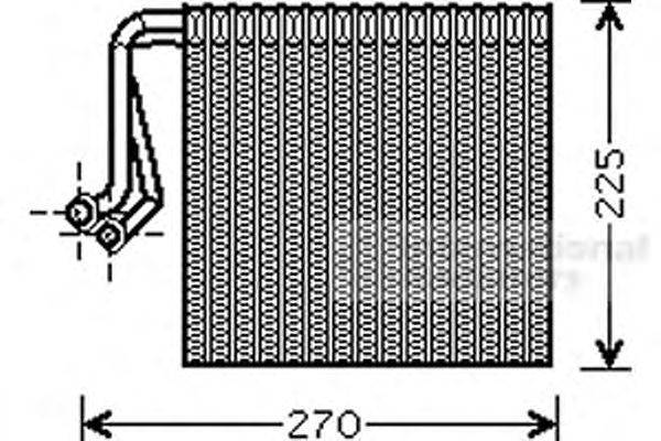 Испаритель, кондиционер SCHLIECKMANN 6009V233