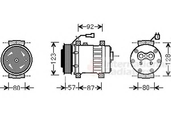 Компрессор, кондиционер SCHLIECKMANN 6002K203