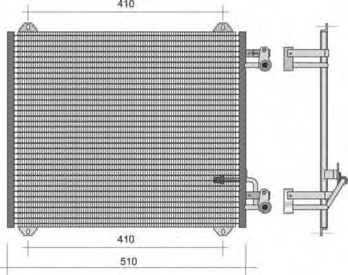 Конденсатор, кондиционер MAGNETI MARELLI 350203375000