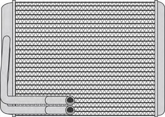 Теплообменник, отопление салона MAGNETI MARELLI 350218296000