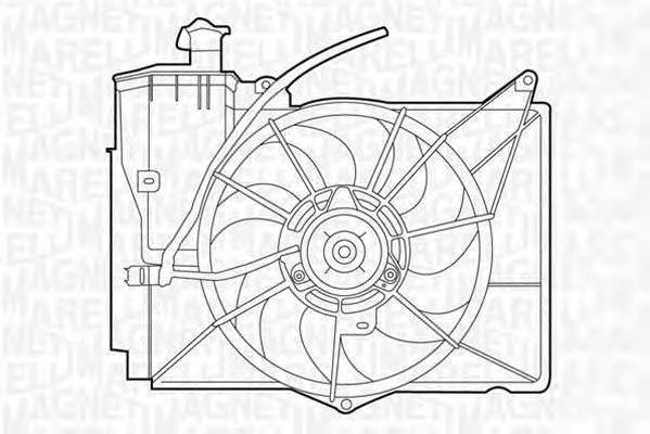 Вентилятор, охлаждение двигателя 4SEASONS 330017