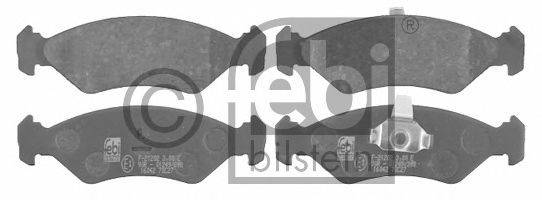 FEBI BILSTEIN (НОМЕР: 16042) Комплект тормозных колодок, дисковый тормоз