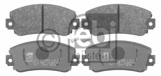 Комплект тормозных колодок, дисковый тормоз VALEO 301091