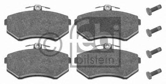 Комплект тормозных колодок, дисковый тормоз FEBI BILSTEIN 0252136619W