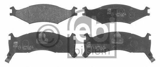 Комплект тормозных колодок, дисковый тормоз QH Talbros BP916