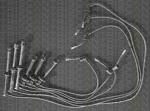 Комплект проводов зажигания TRISCAN 8860 7151