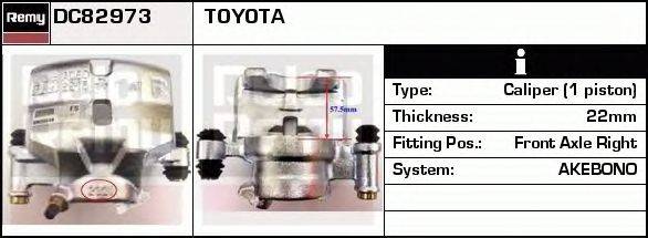 Тормозной суппорт DELCO REMY DC82973