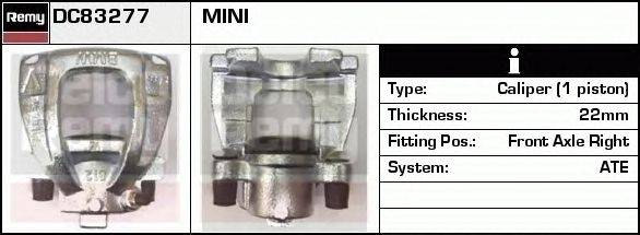 Тормозной суппорт DELCO REMY DC83277