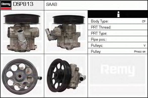 Гидравлический насос, рулевое управление DELCO REMY DSP813