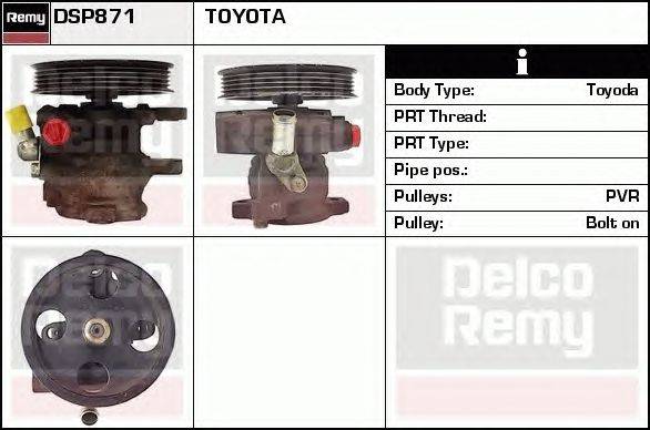 Гидравлический насос, рулевое управление DELCO REMY DSP871