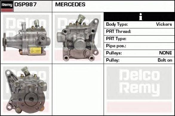 Гидравлический насос, рулевое управление DELCO REMY DSP987