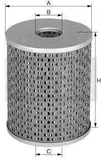 Масляный фильтр; Фильтр, Гидравлическая система привода рабочего оборудования MANN-FILTER H 729